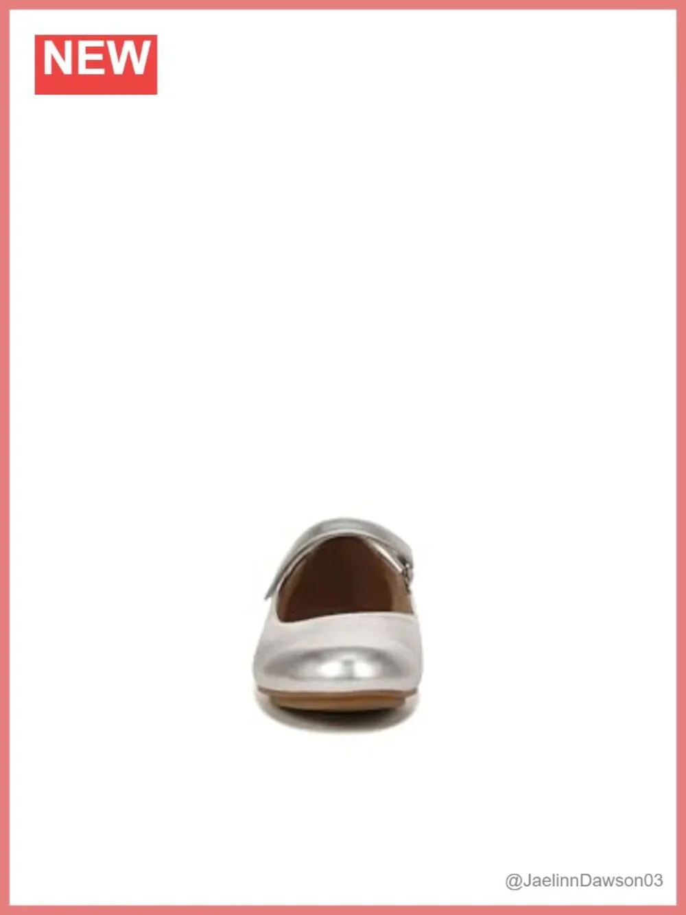 Naturalizer Maxwell-MJ Women's Leather Mary Jane Ballet Flats Slip Resistant